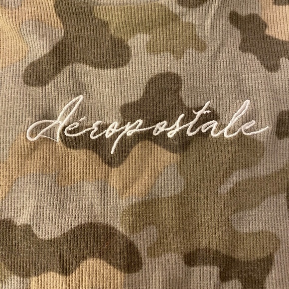 Aeropostale Camo Baby Tee - Picture 3 of 3